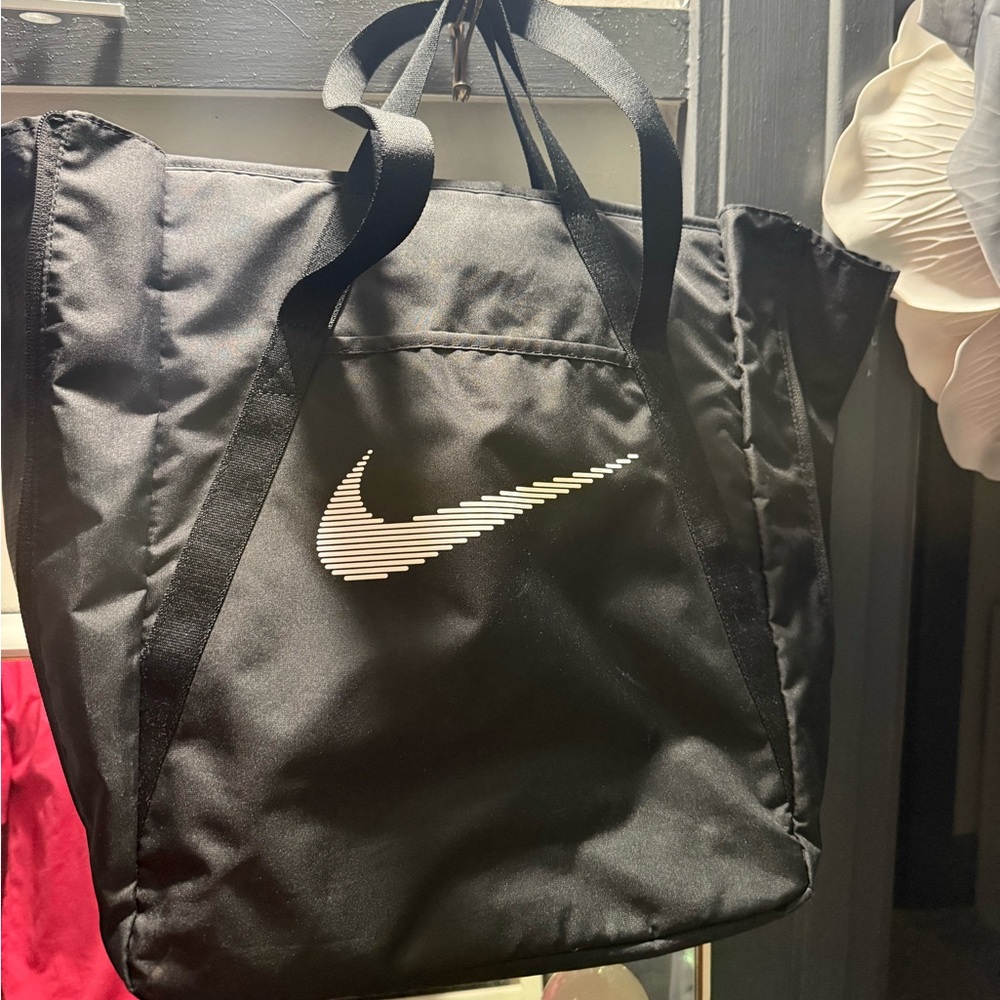 Nike Black and White Logo Tote